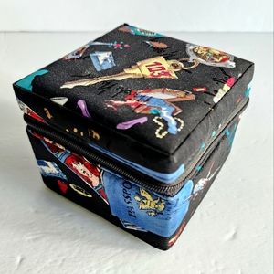 Nicole Miller Silk Watch Box